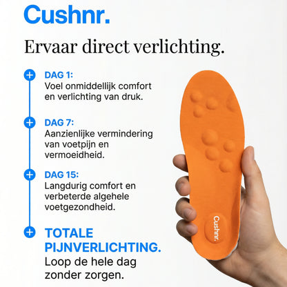 Cushnr® Massage Inlegzolen
